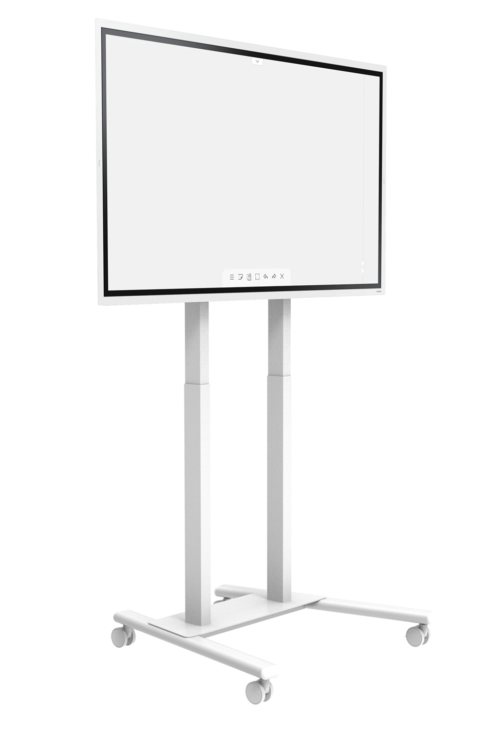 Motorized Floorstand 60kg Flip white