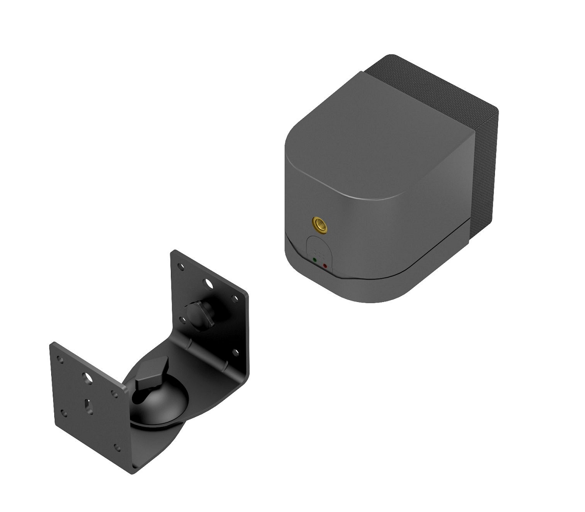 Luidspreker muursteun 2-pack [zwart]