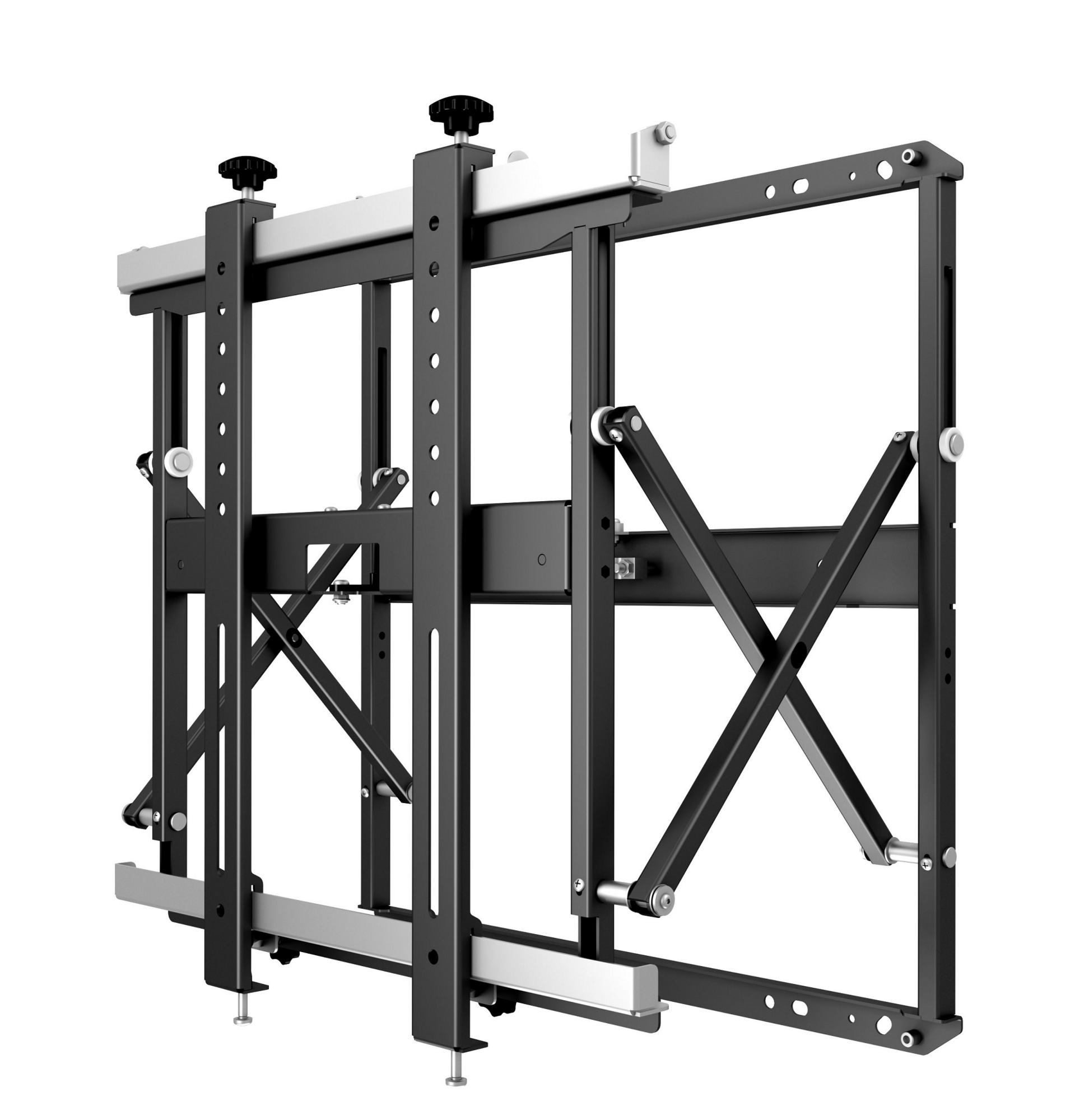 Public Video Wall Mount Push Slim