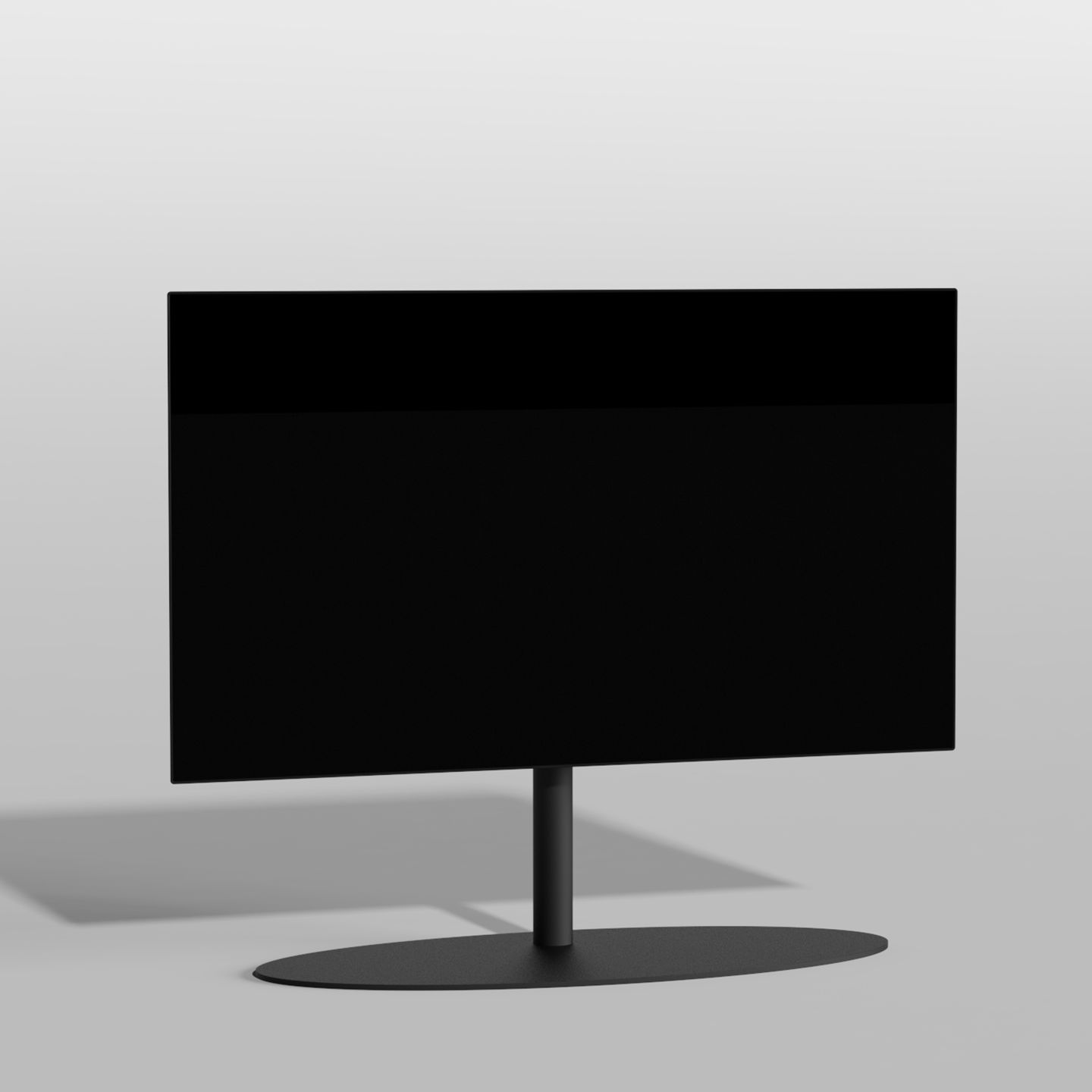 Vloerstandaard ORBIT zwart 60 cm VESA 600x400