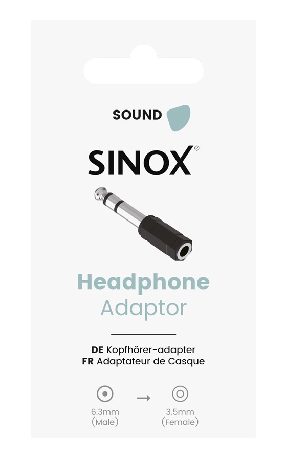 SOUND GO - Adapter 6,3mm/3,5mm [female]