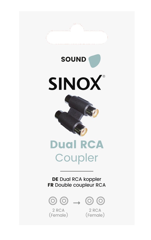 SOUND GO - Adapter 2xRCA [female]/2xRCA [female]