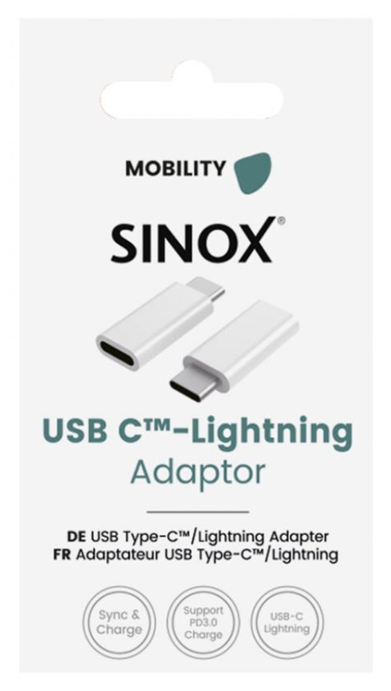 MOBILITY GO - Adapter USB-C (male) > Lightning (female)