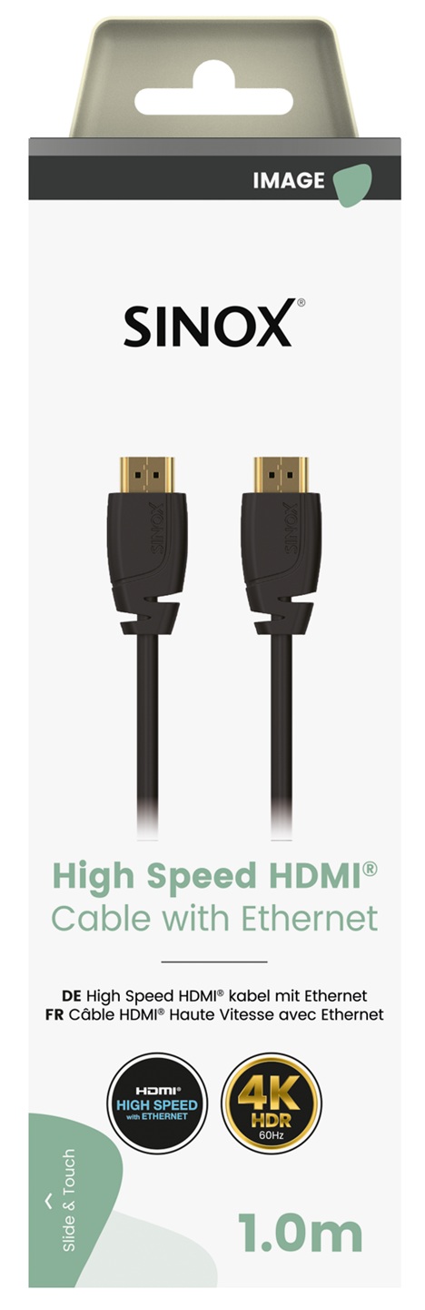 IMAGE SELECT - HDMI kabel V2.0b 4K/UHD 60 Hz 1 mtr.