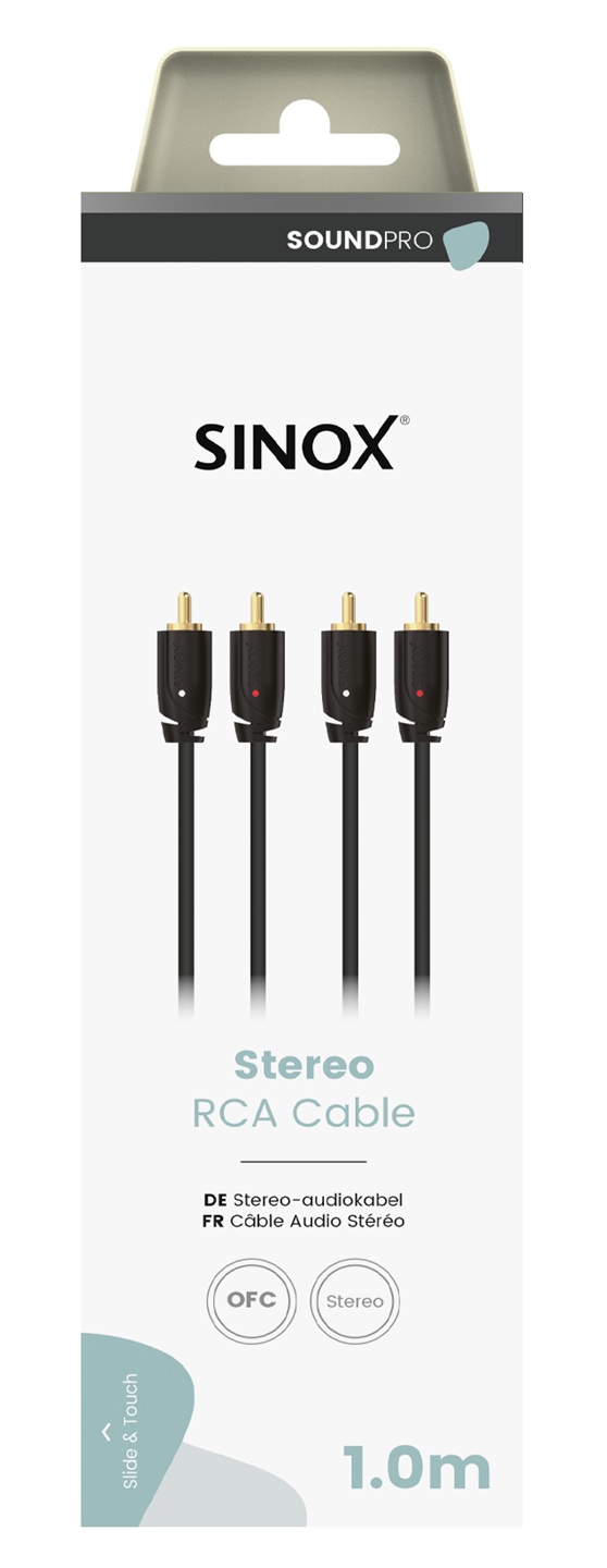 SOUND PRO - Aansluitkabel 2xRCA 1 mtr.