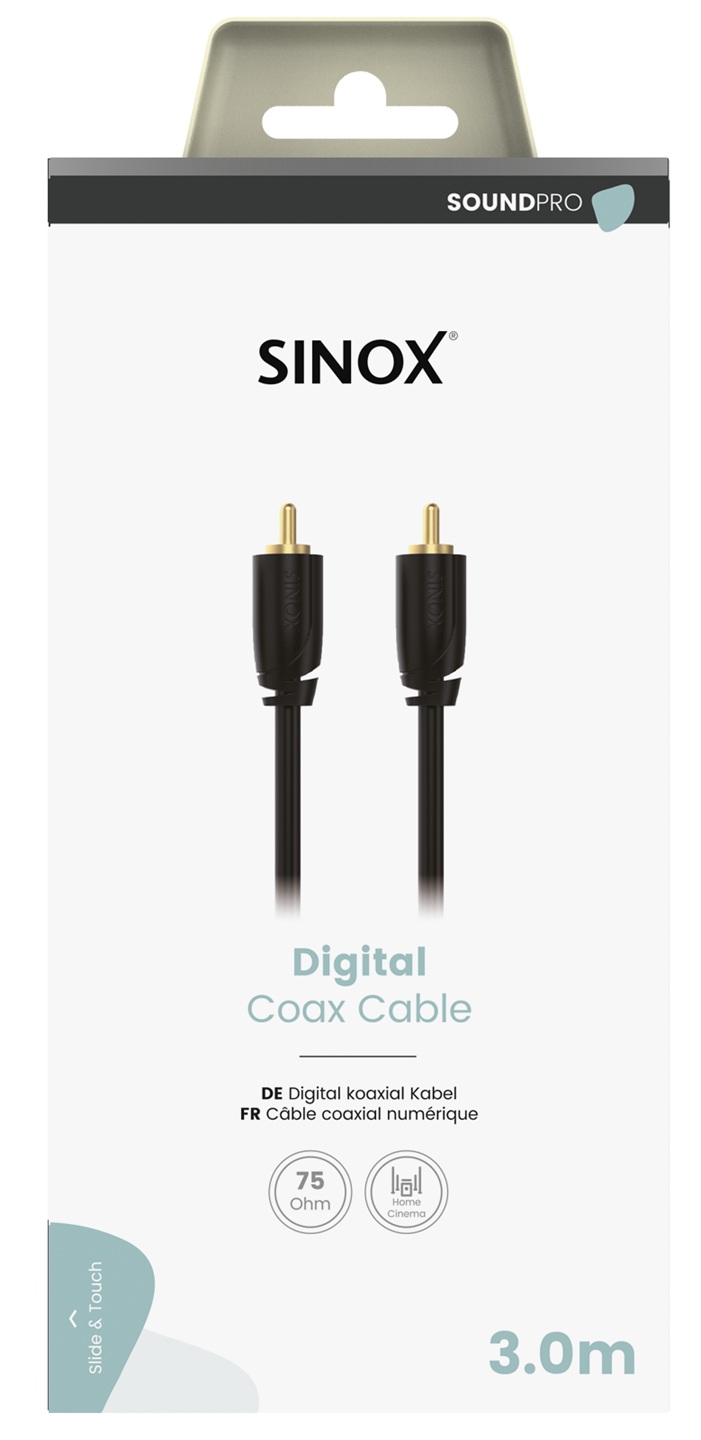 SOUND PRO - Aansluitkabel 1xRCA RG59 3mtr.