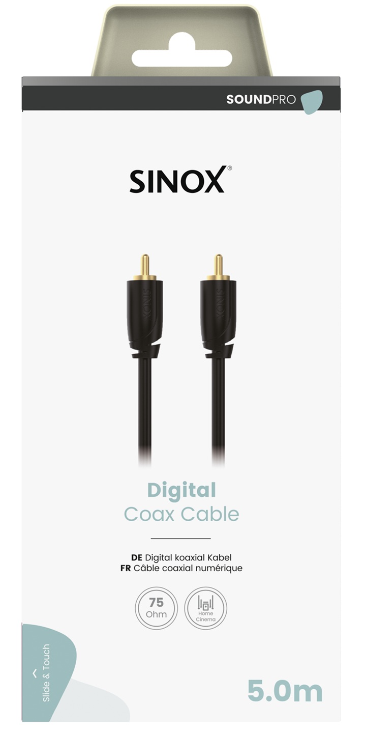SOUND PRO - Aansluitkabel 1xRCA RG59 5mtr.