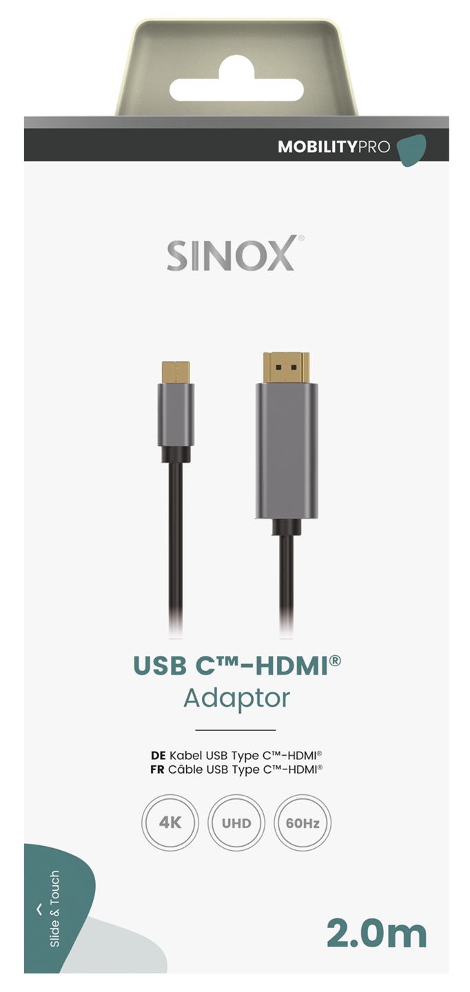 MOBILITY PRO - Aansluitkabel USB-C  HDMI 1.8m