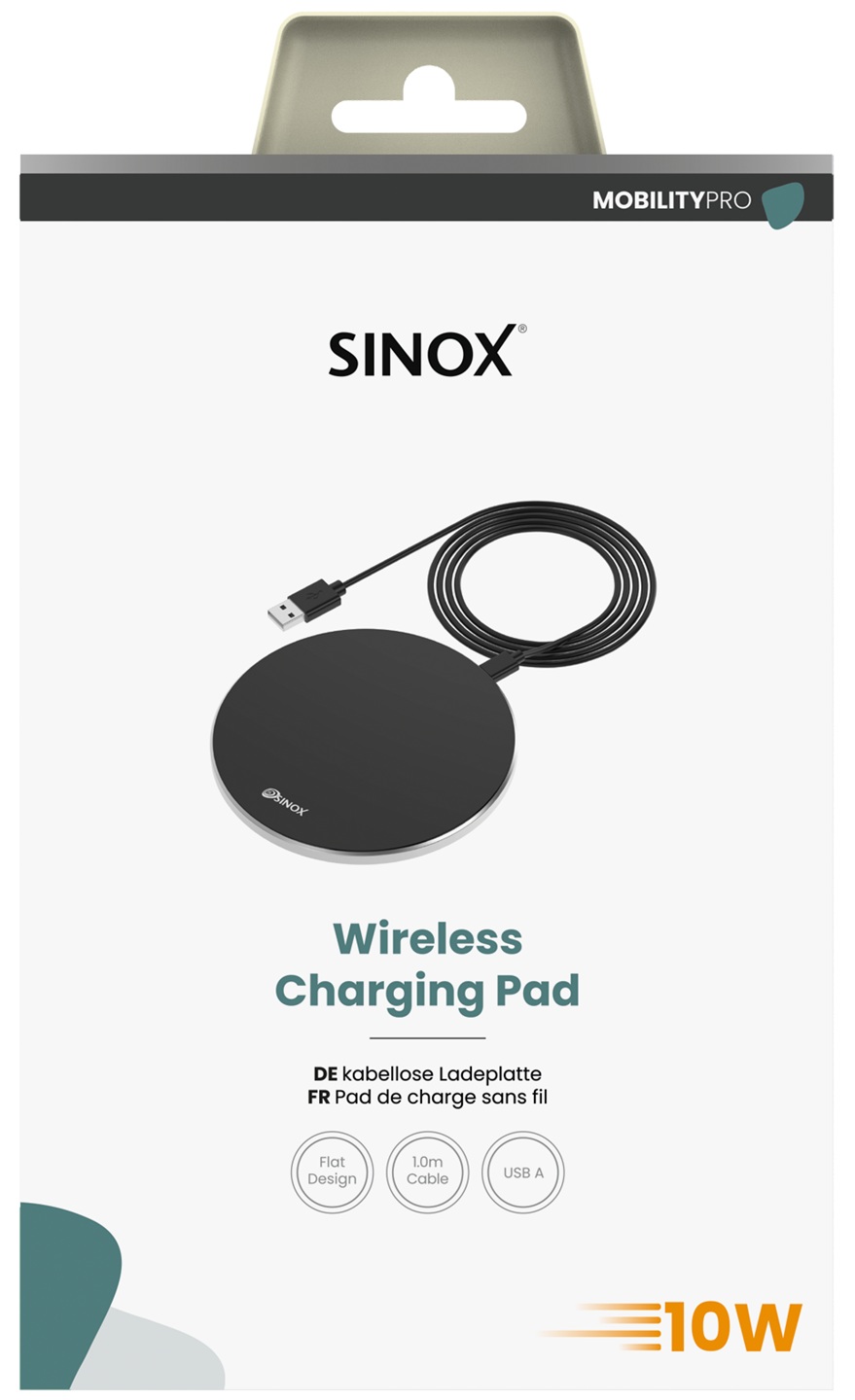 MOBILITY PRO - Wireless Fast Charge Pad 10W & Micro USB Charger Cable