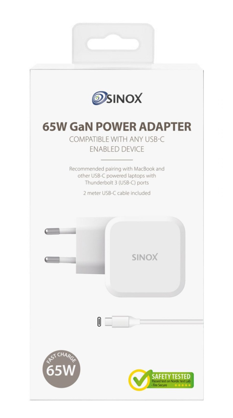 USB-C Power adapter voor Apple 65 Watt