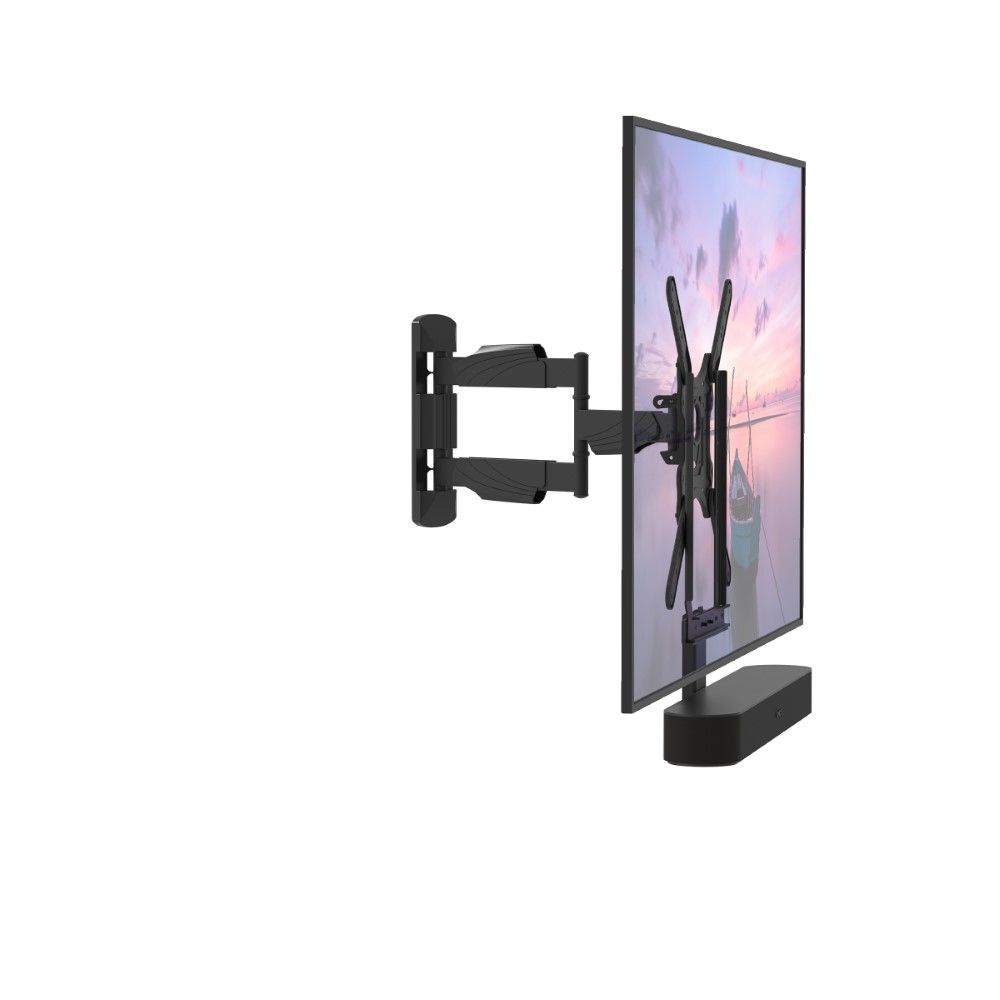 TV Muurbeugel SINGLE zwart voor Sonos BEAM