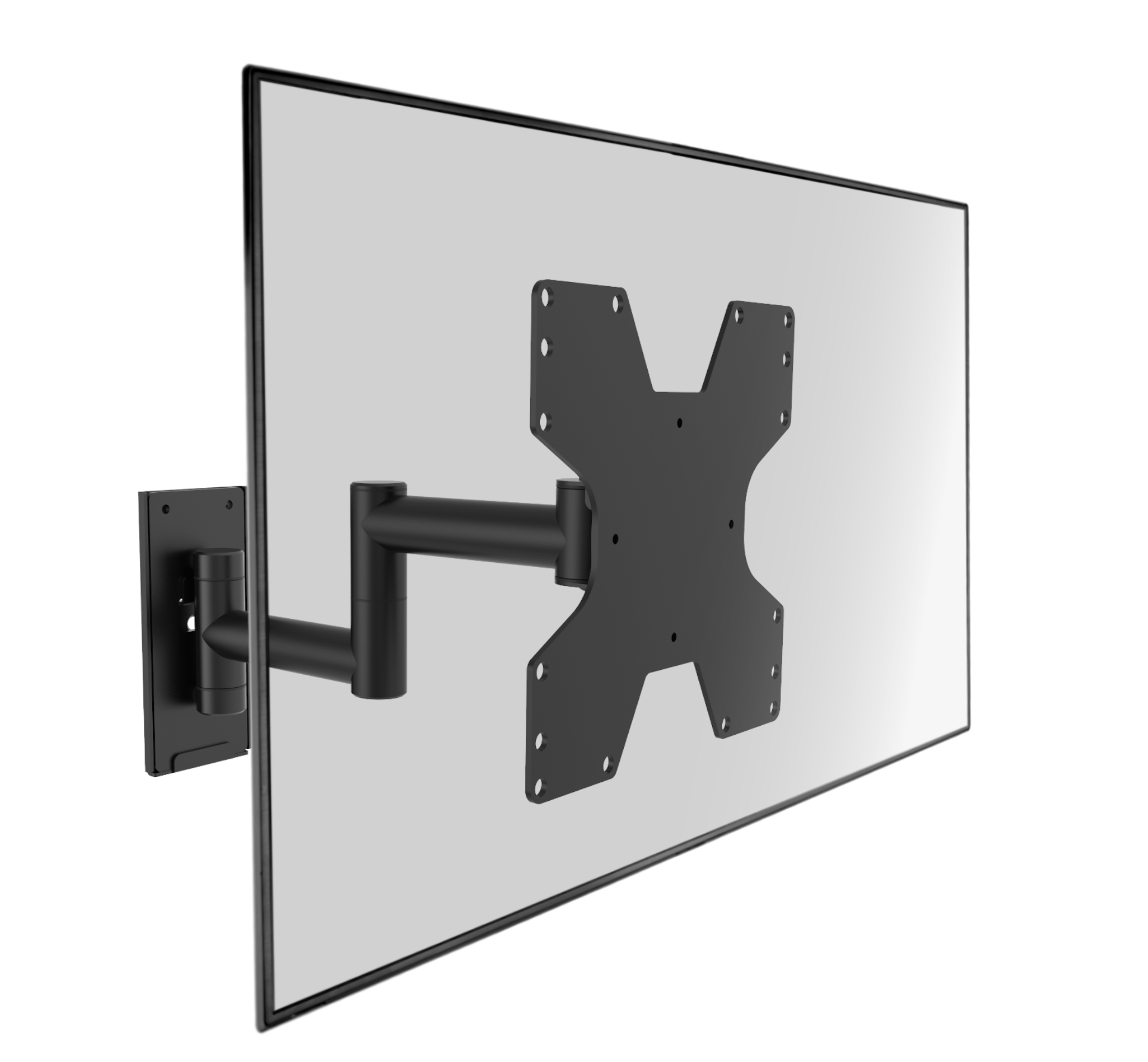 Muursteun universeel tot 20 kg [zwart] 15-40 inch
